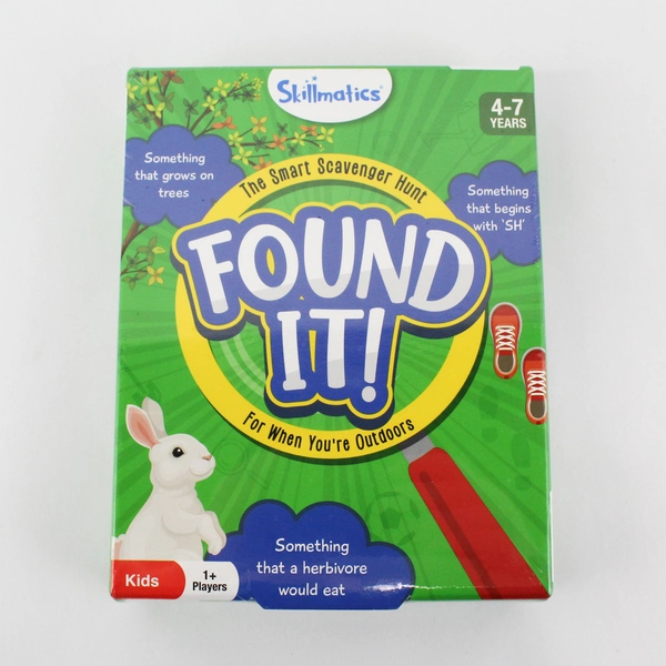 2022 Skillmatics Found It Scavenger Hunt Card Game Outdoors Edition NIB