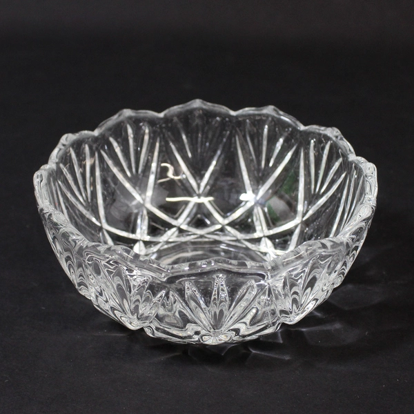  Lot Of 2 Studio Nova Roxborough Glass Fruit Serving Bowl Pair 5 Inch