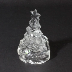 Crystal Clear Christmas Tree Tealight Candle Holder