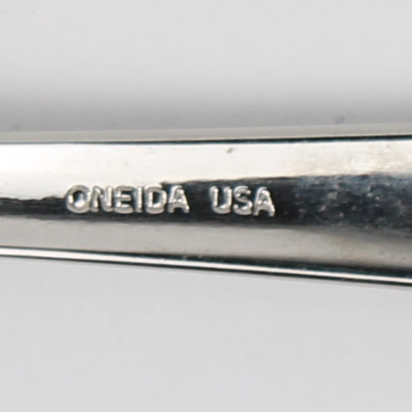 Lot Of 5 Oneida Silver Radius (Stainless) Flatware 4 Spoons 1 Cocktail Fork