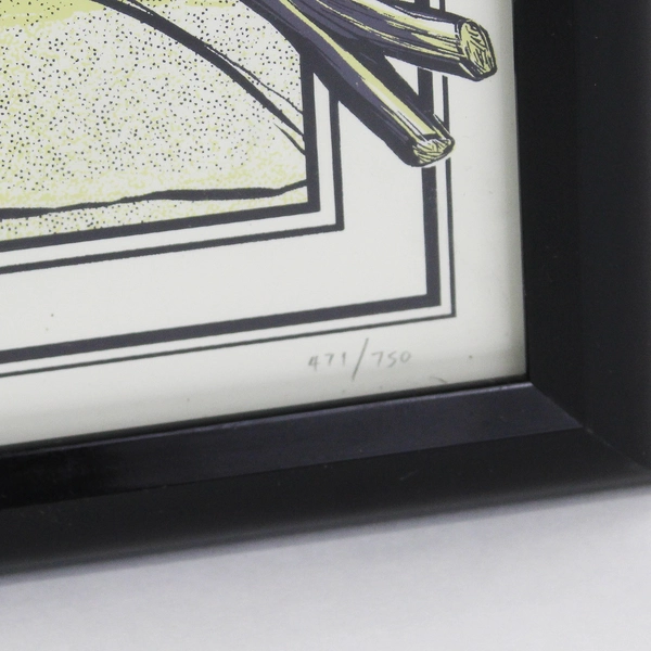 LE Handcrafted From Coraline To Kubo Glow In Dark Screen Print by César Moreno