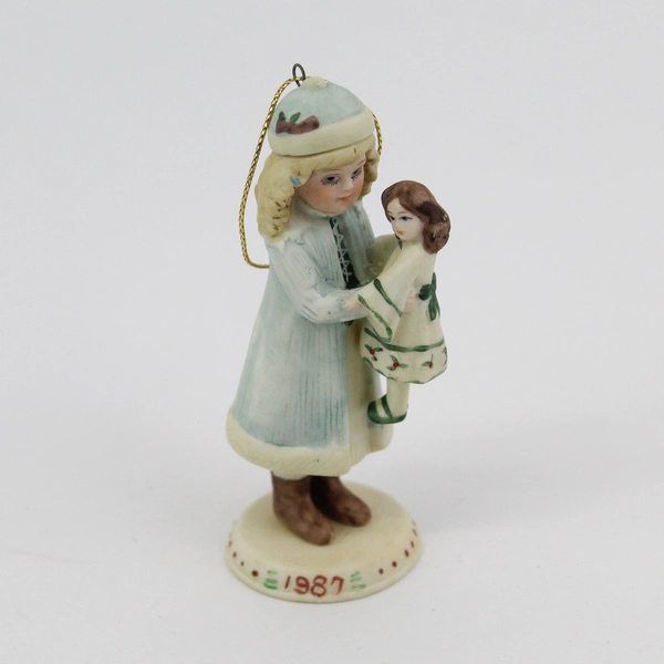 Vintage Royal Orleans Jan Hagara HOLLY Doll Ornament 1987