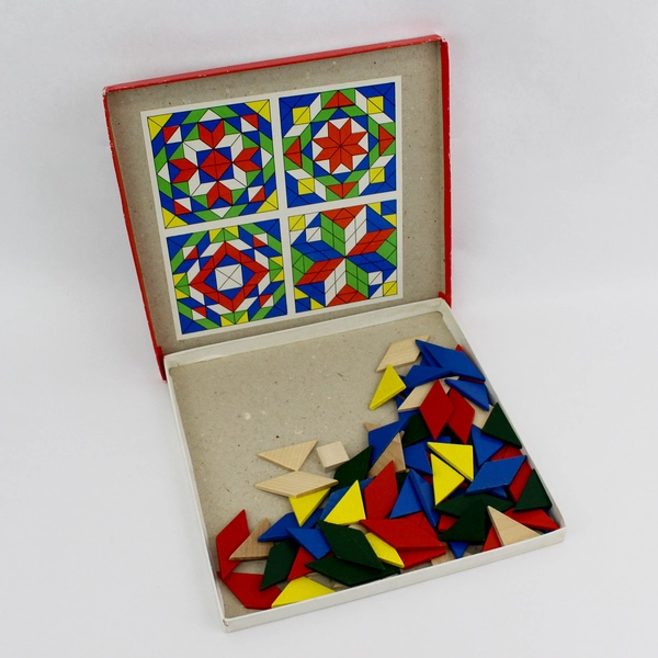 Toia Wooden Mosaic Puzzle Czechoslovakia