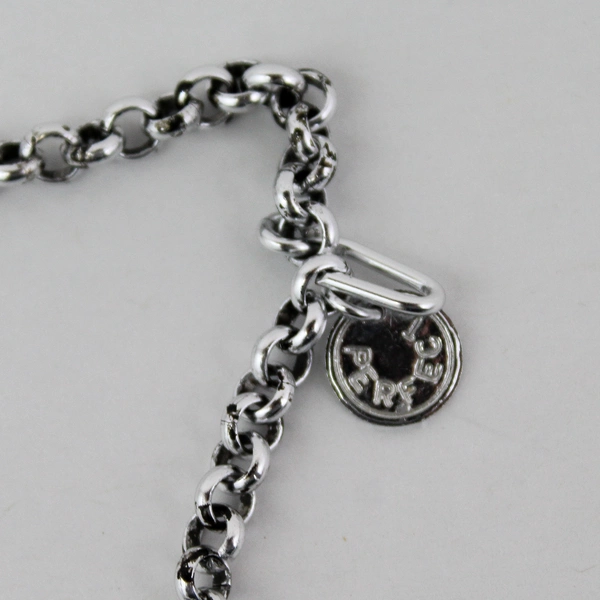 Perfect Silver Tone Buddha And Mother Of Pearl Inlay Pendant Necklace 21.5"