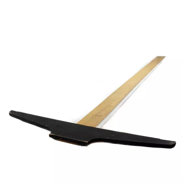 Vintage Flax T-Square 42" Wood And Acrylic Drafting Tool USA Made