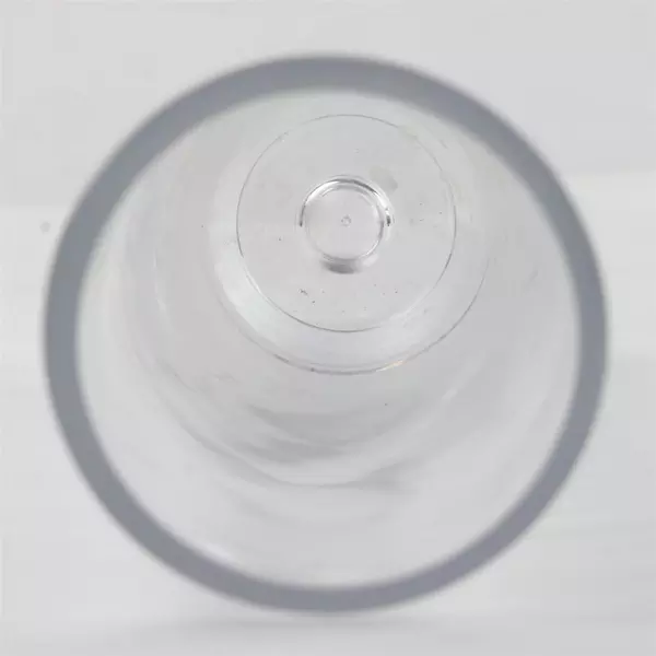 Clear Glass Cylinder Vase Decorative Glassware 10"