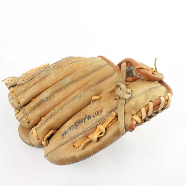 Vintage 1960s Spalding MK8004 Leather Baseball Glove Professional Model 11"