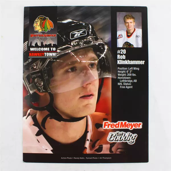 Lot of 3 Portland Winterhawks 8x10 Photos Tayler Jordan Klinkhammer Sauer