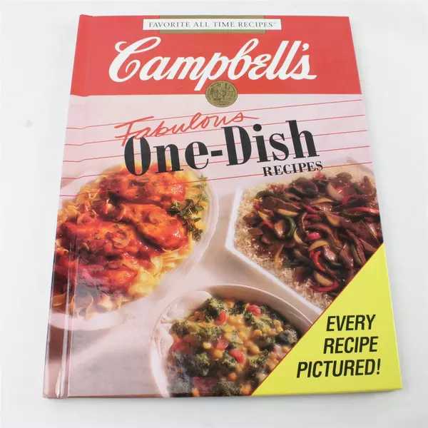 Hardcover Campbell's Fabulous One-Dish Recipes Cookbook (Favorite All Time)