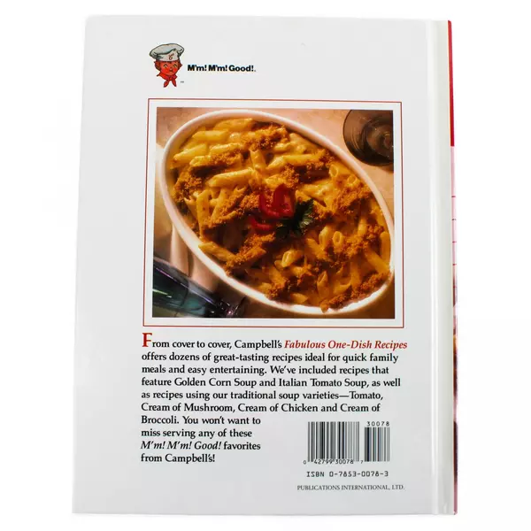 Hardcover Campbell's Fabulous One-Dish Recipes Cookbook (Favorite All Time)