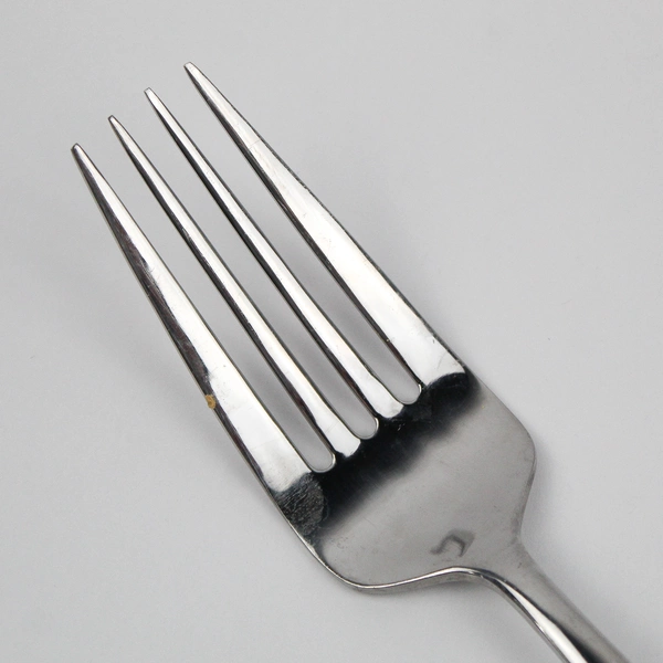 Lot Of 2 Oneida Silver Comet (Stainless) Flatware Cold Meat Serving Fork 9" Long