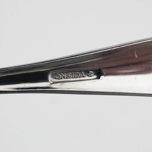 Lot Of 2 Oneida Silver Comet (Stainless) Flatware Cold Meat Serving Fork 9" Long