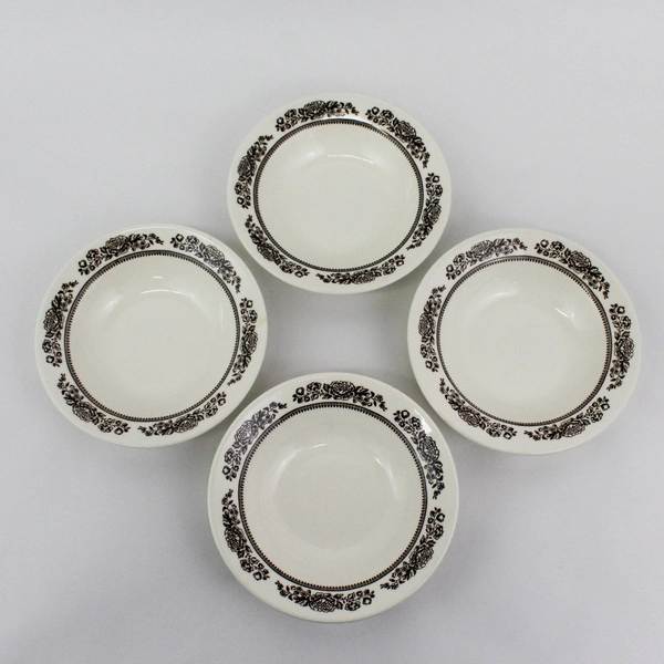 Lot of 4 Vintage Sussex by Royal Ironstone Cereal Bowls 6.5" Diameter
