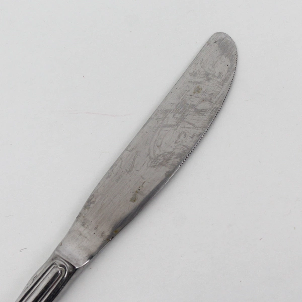 4 Reed & Barton Rebacraft Stainless Colonial Shell II Dinner Knives Korea 2004