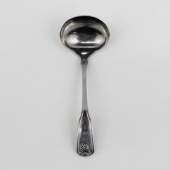 Reed & Barton Rebacraft Stainless Colonial Shell II Gravy Ladle 6.5" Korea 2004