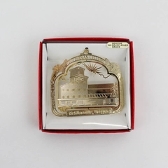  McMinnville OR Buchanan Cellars Solid Brass Ornament 2" Annual Collector