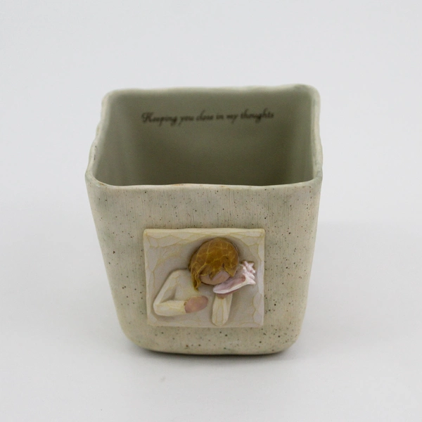 2008 Willow Tree Series Susan Lordi Keeping You In My Thoughts Tea Candle Holder