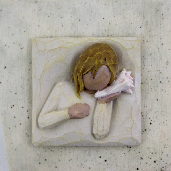 2008 Willow Tree Series Susan Lordi Keeping You In My Thoughts Tea Candle Holder