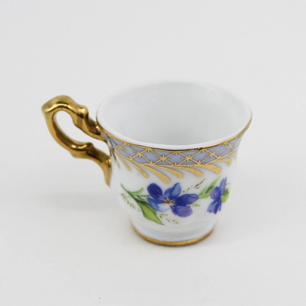 Miniature China Floral Tea Cup And Saucer Set
