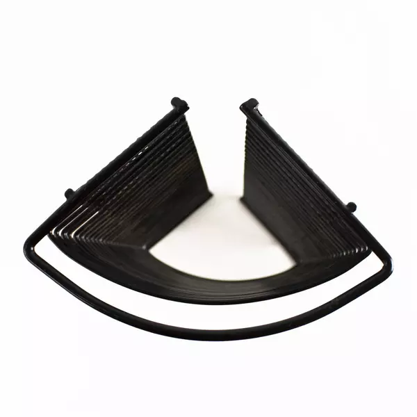 26-CD Black Metal Wire Tower CD Storage Rack Slim Vertical Holder