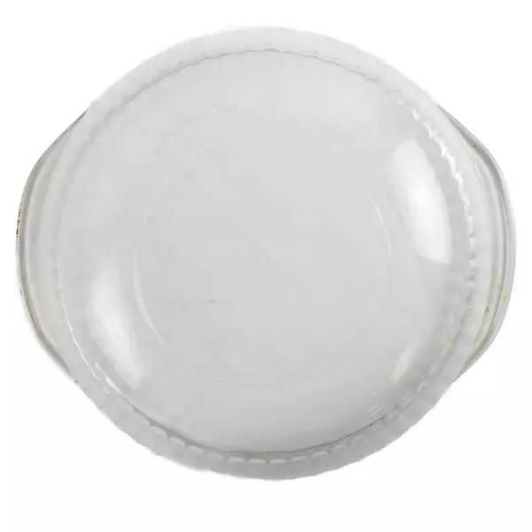 Pyrex #024-S 2QT Round Glass Mixing Casserole Bowl Clear Handles No Lid