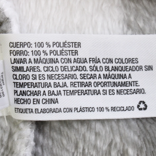 Colsie Women's XS/S Gray Plaid Long Sleeve Hooded Fuzzy Short Robe