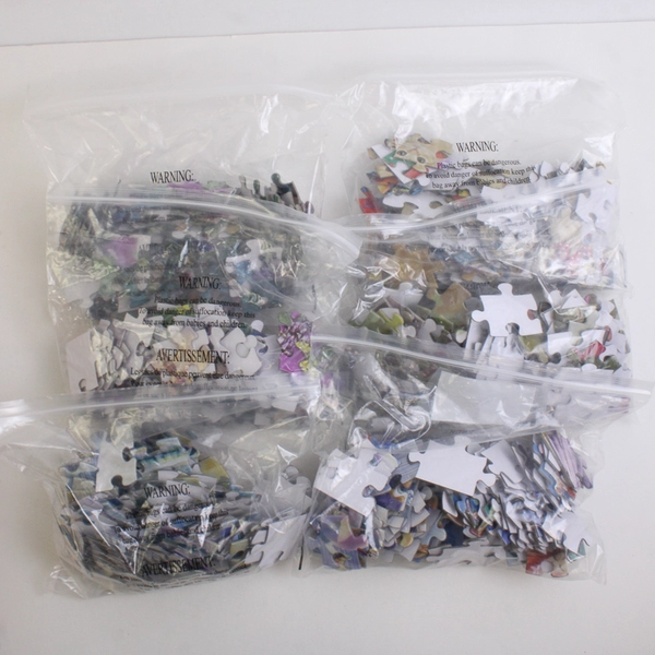 Children's Animal Puzzle Set of 6 in Collectors Picture Tin by Cardinal, #29603