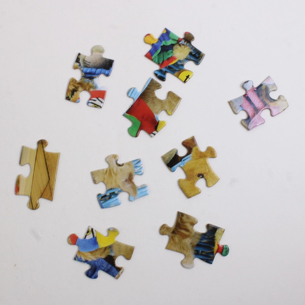 Children's Animal Puzzle Set of 6 in Collectors Picture Tin by Cardinal, #29603