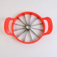 Unbranded Extra Large Watermelon Slicer Stainless Steel Cutter Orange Plastic