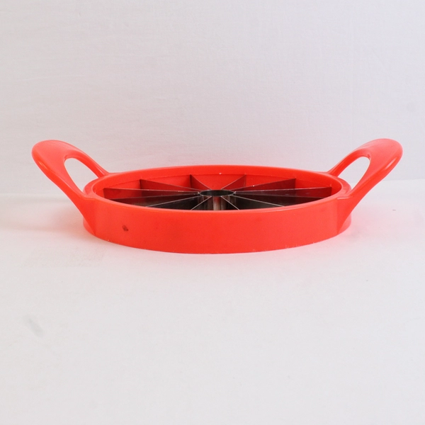 Unbranded Extra Large Watermelon Slicer Stainless Steel Cutter Orange Plastic