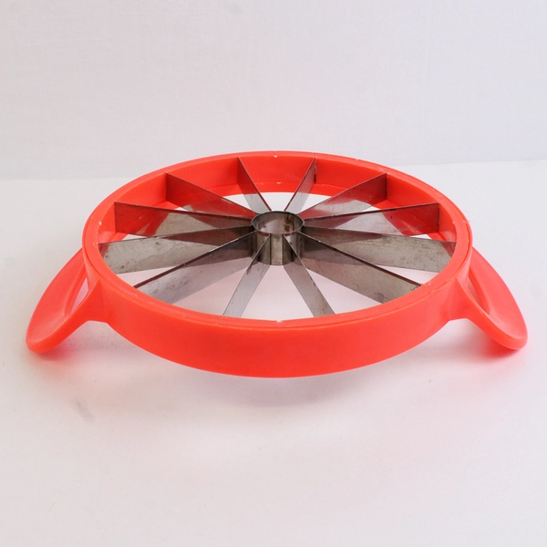 Unbranded Extra Large Watermelon Slicer Stainless Steel Cutter Orange Plastic