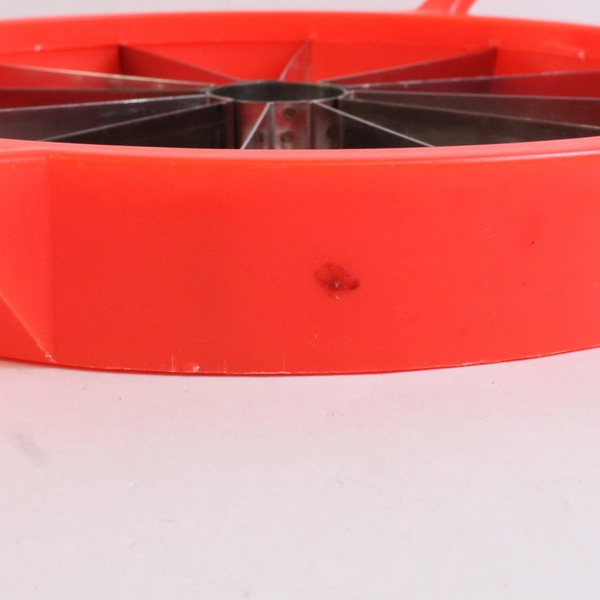 Unbranded Extra Large Watermelon Slicer Stainless Steel Cutter Orange Plastic