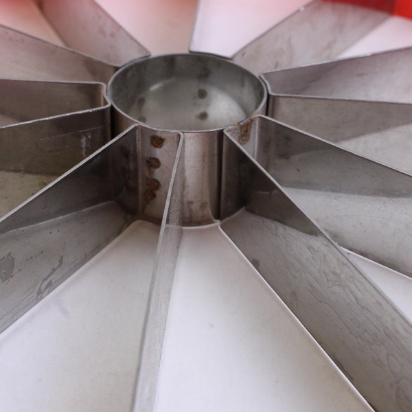 Unbranded Extra Large Watermelon Slicer Stainless Steel Cutter Orange Plastic