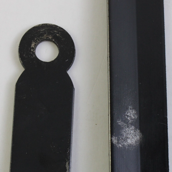 Lot of 2 Vintage Copper Kitchen Utensils Pan and Large Sieve 