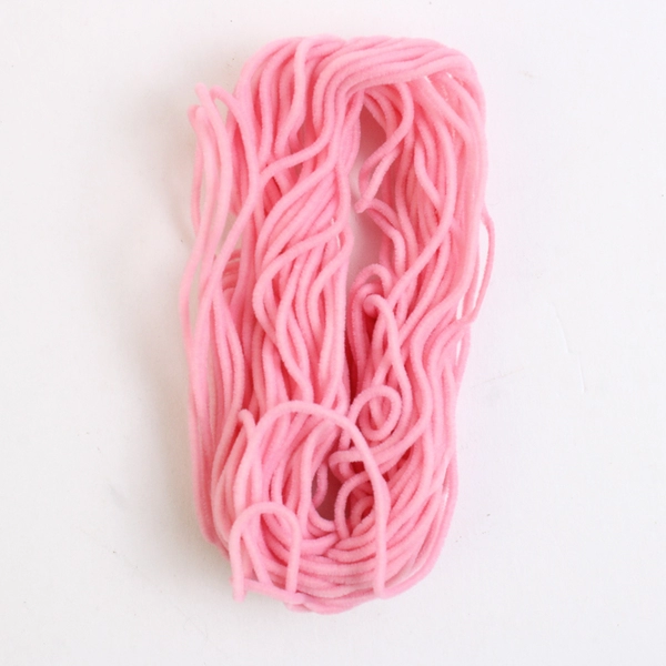 Lot of 4 Fleur de Paris Velour Yarn 10 yds. 100% Nylon, Pink 