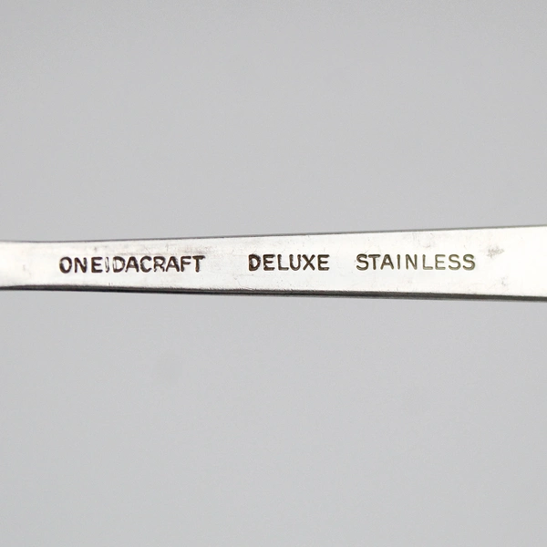 Lot Of 4 Oneida Silver Nordic Crown (Stainless) Flatware Soup Spoons 7.25" Long