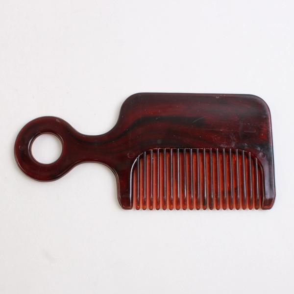 Set Of 3 Vintage Bakelite Hair Comb Pick Mirror And Case Made In Hong Kong