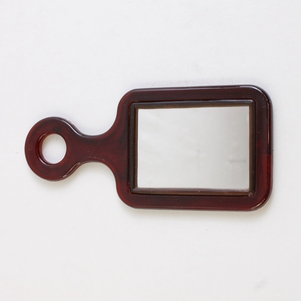 Set Of 3 Vintage Bakelite Hair Comb Pick Mirror And Case Made In Hong Kong