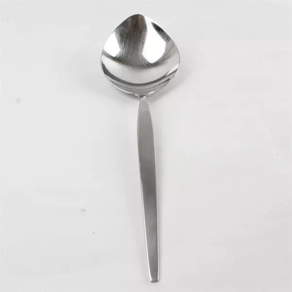 Set of 2 Oneida Satinique Solid Casserole Serving Spoons