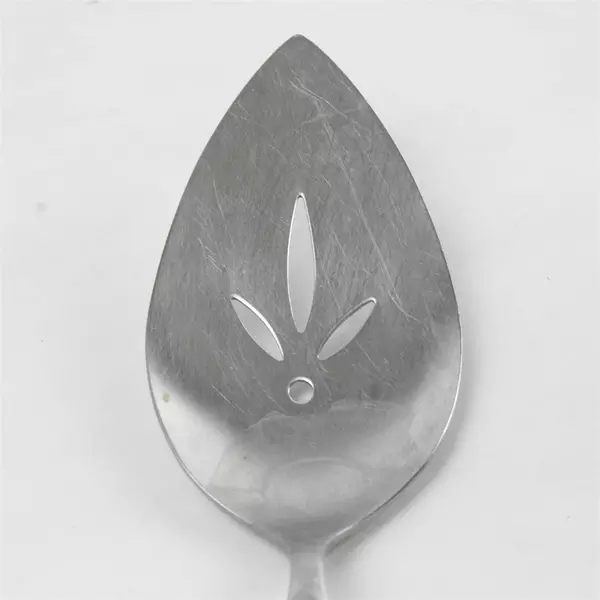 Set of 2 Oneida Satinique Stainless Pierced Pie Servers 9.5"