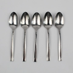 Lot Of 5 Oneida Silver Forever (Stainless) Flatware Teaspoons 6.25" Long