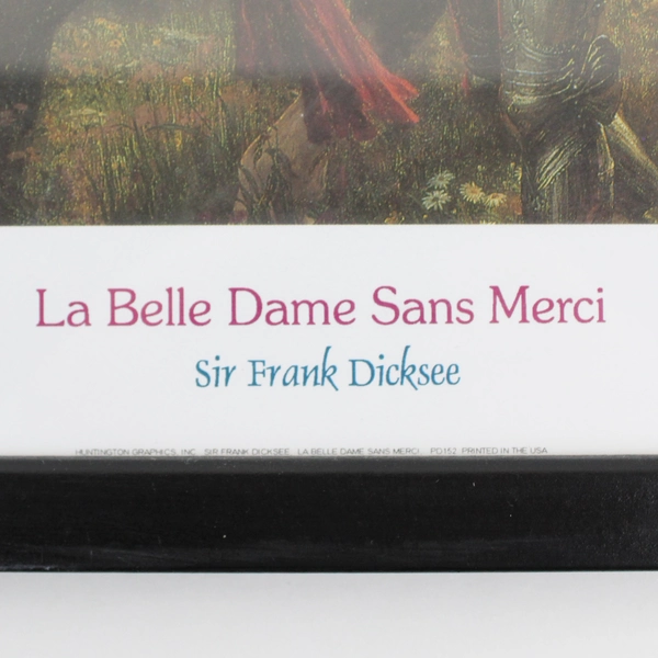 Framed Print La Belle Dame Sans Merci, Frank Dicksee 12" x 15"