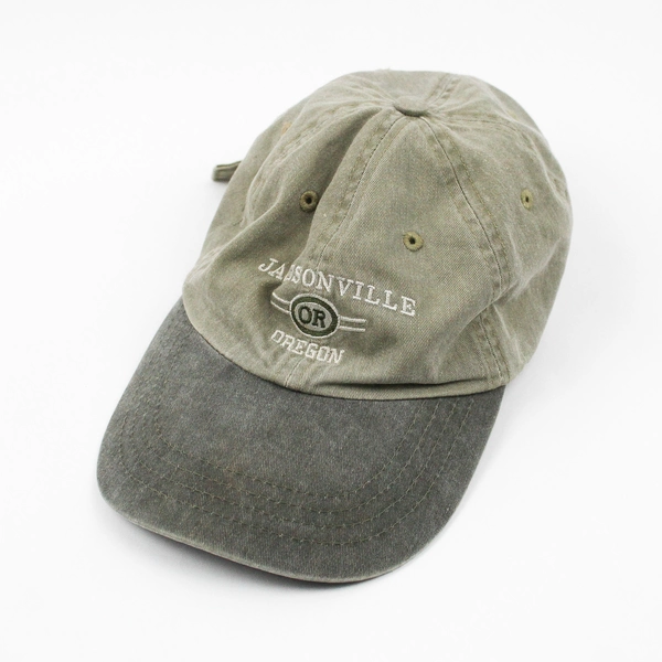 Port & Company Jacksonville Or Oregon Olive Green Baseball Cap One Size
