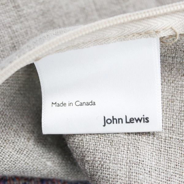 John Lewis Multi Floral Pattern Square Decorative Pillowcase 19" x 19"