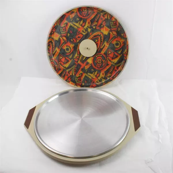 Vintage Salton Hot Pizza Keeper Food Warmer 19" Diameter Tested