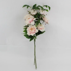3 Pack Great Finds Pink 30" Artificial Silk Peony Flower Stems,