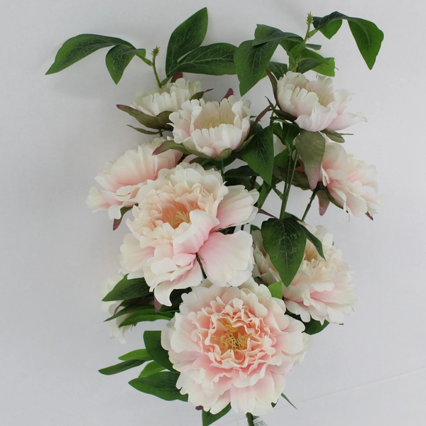 3 Pack Great Finds Pink 30" Artificial Silk Peony Flower Stems,