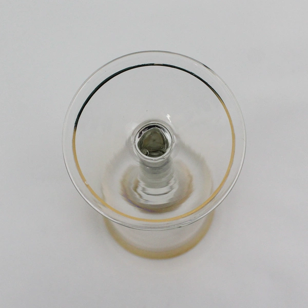 1996 Golden by Avitra 7 7/8" Crystal Water Goblet