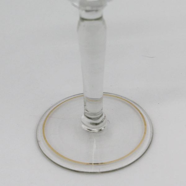 1996 Golden by Avitra 7 7/8" Crystal Water Goblet