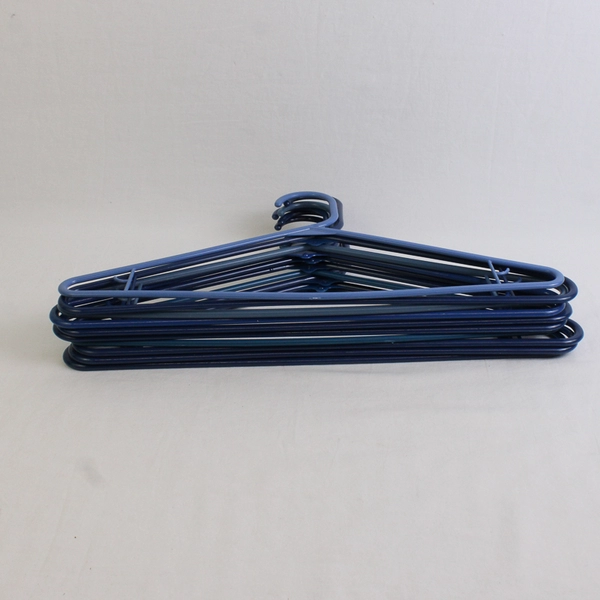 Mixed Lot of 10 Blue Plastic Clothes Hangers Home Organization